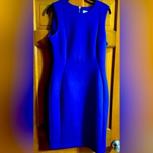 Calvin Klein cobalt blue dress
